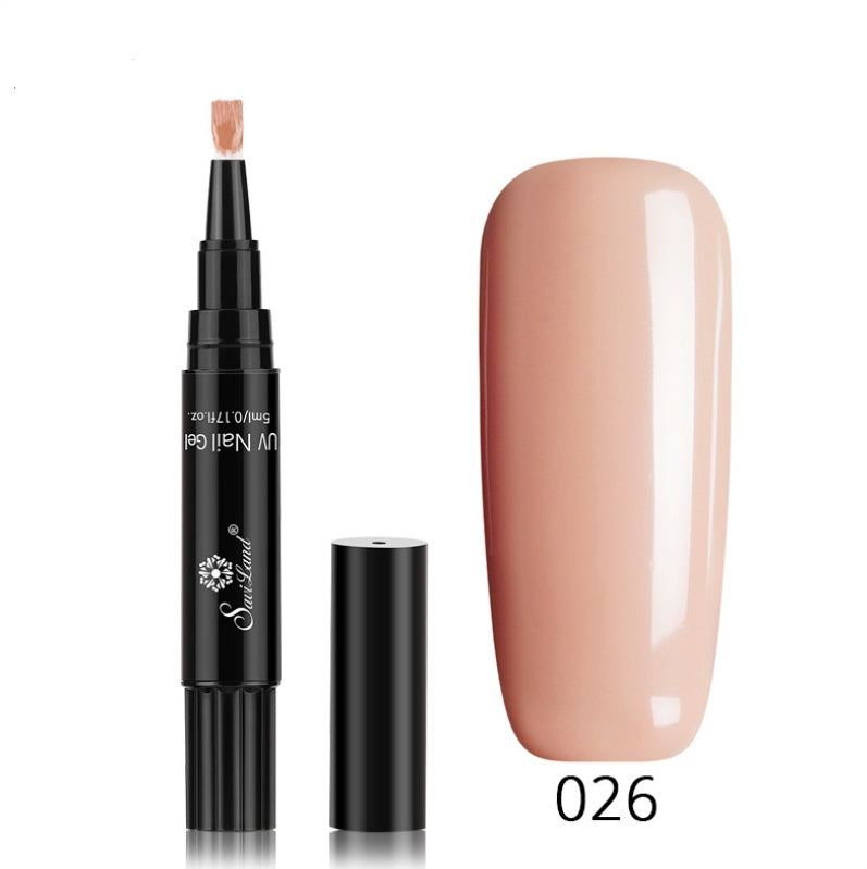 3 In 1 Gel Nail Varnish Pen Glitter One Step Nail Art Gel Polish Hybrid 3 In 1 Gel Nail Varnish Pen Glitter One Step Nail Art Gel Polish Hybrid